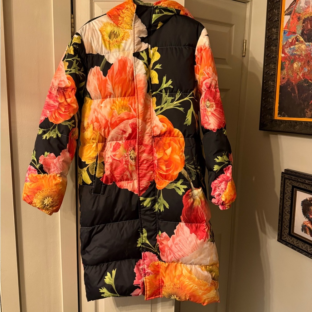 Dressed in JoyFloral Women's Puffer Coat